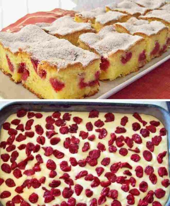 Kirschkuchen sehr schnell! – rezepte