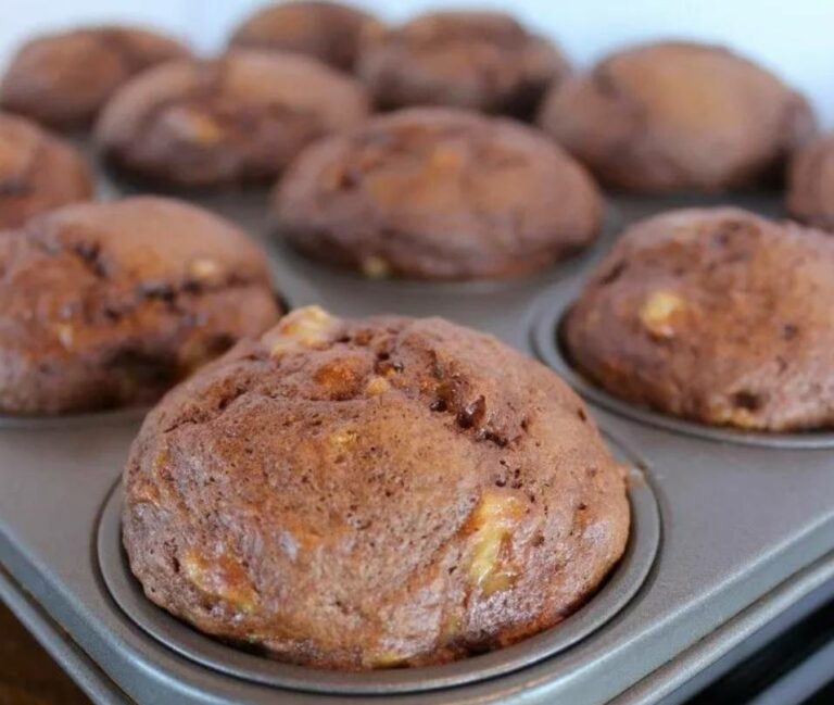 Cake Mix Banana Muffins (2 Ways!)