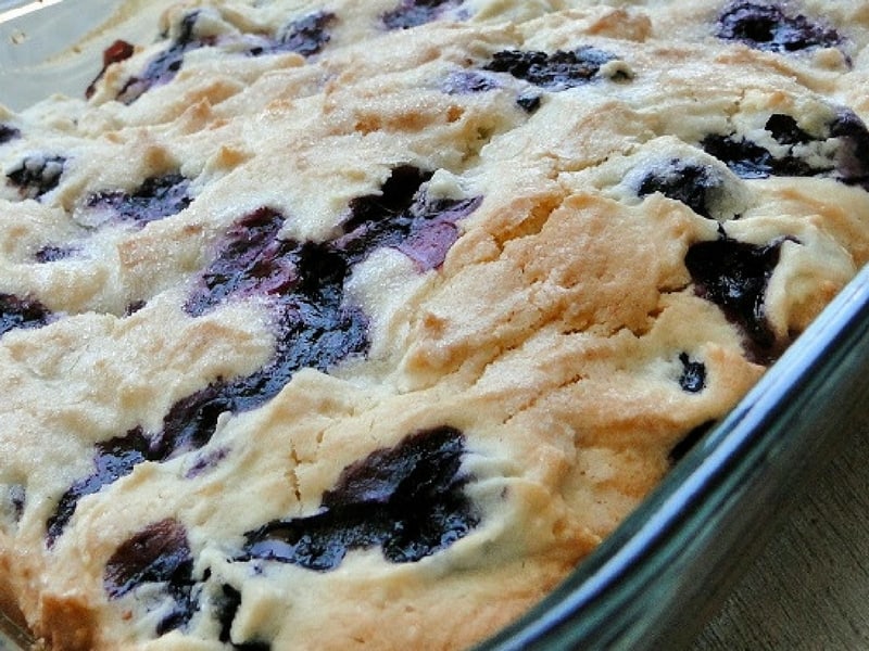 Buttermilk Blueberry Breakfast Cake