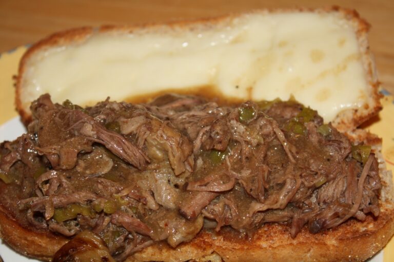 Crock Pot Italian Beef (Sandwiches)