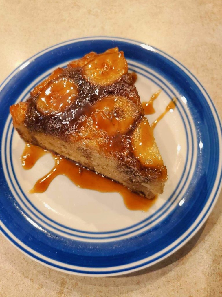 Banana Upside Down Cake