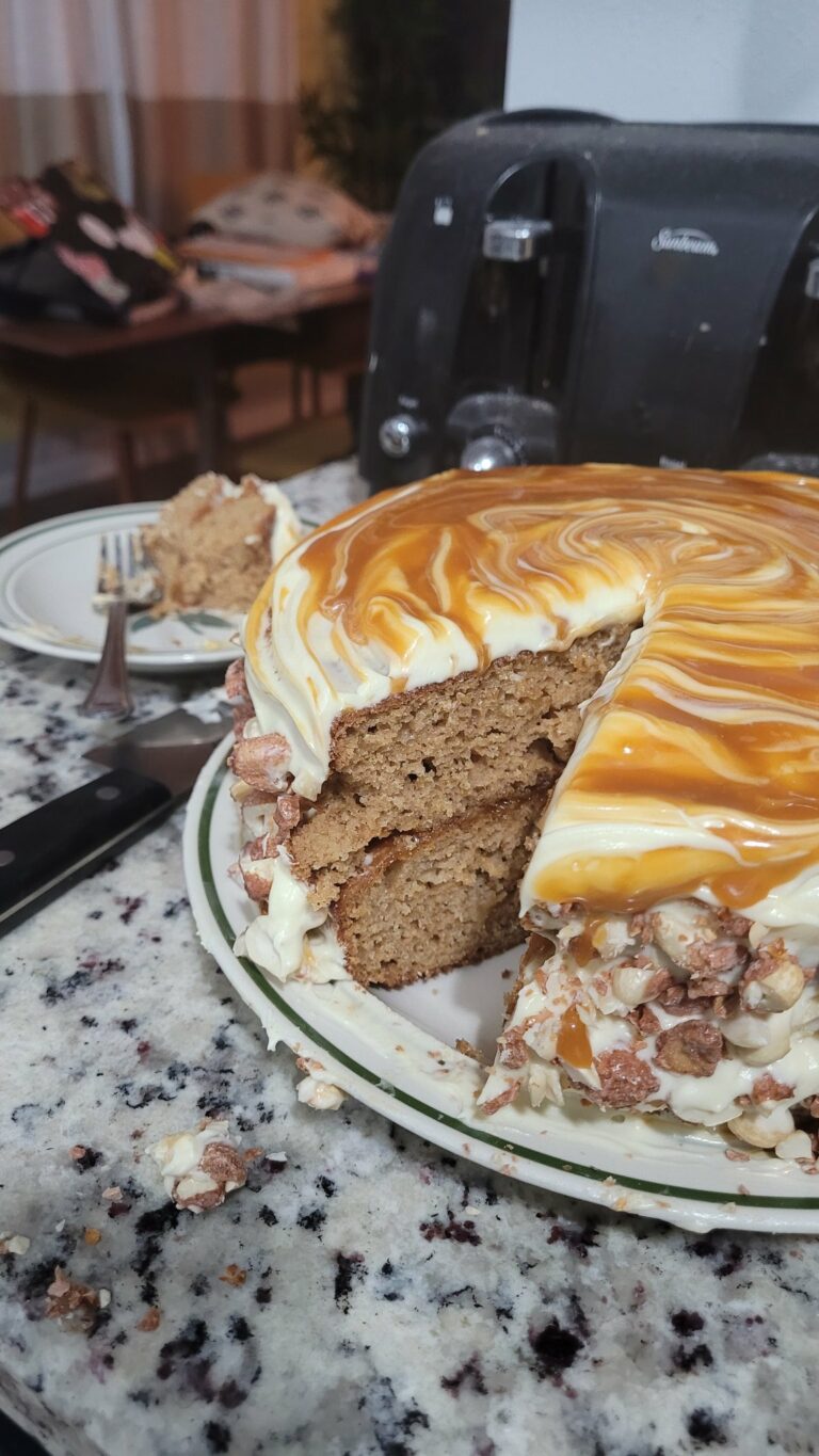 Homemade Caramel Cake