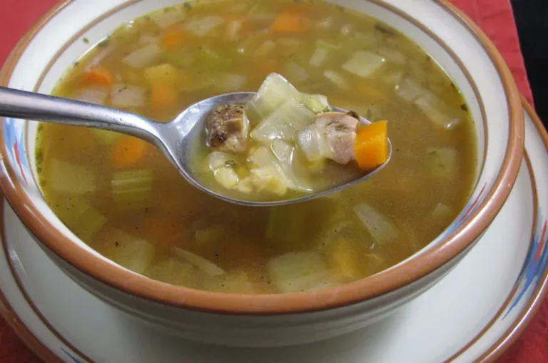 Easy Healthy Chicken Barley Soup