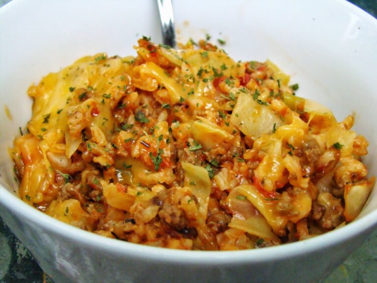 Un-stuffed Cabbage Skillet