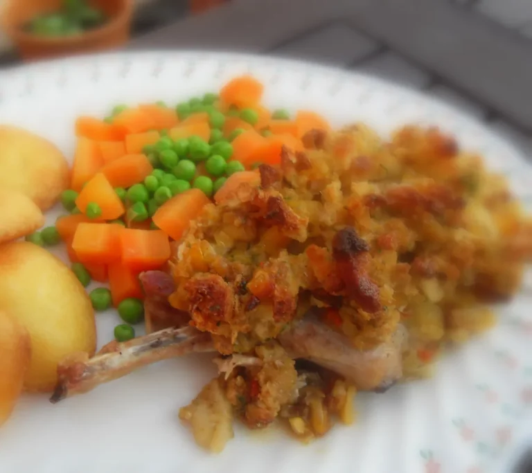 Baked Top Hat Pork Chops