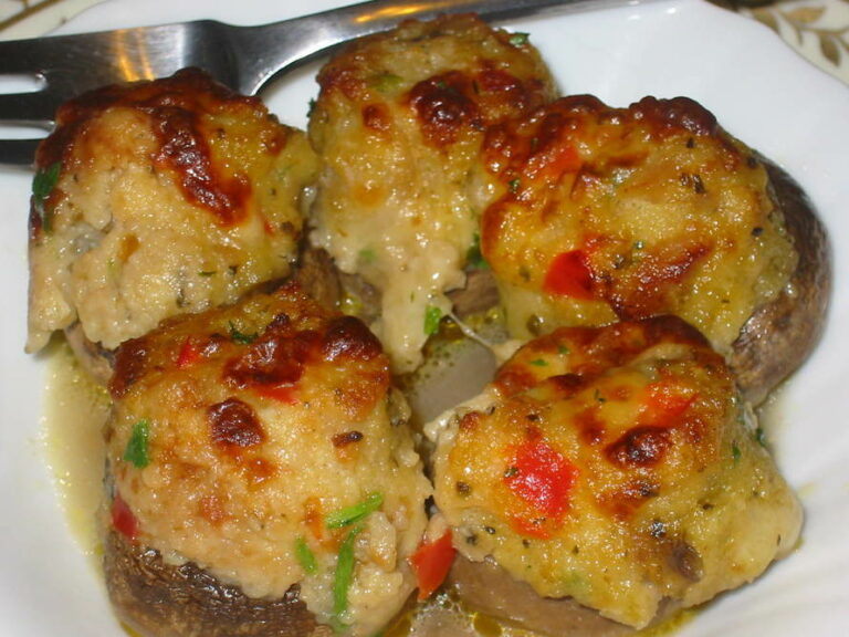 Lobster Stuffed Mushrooms