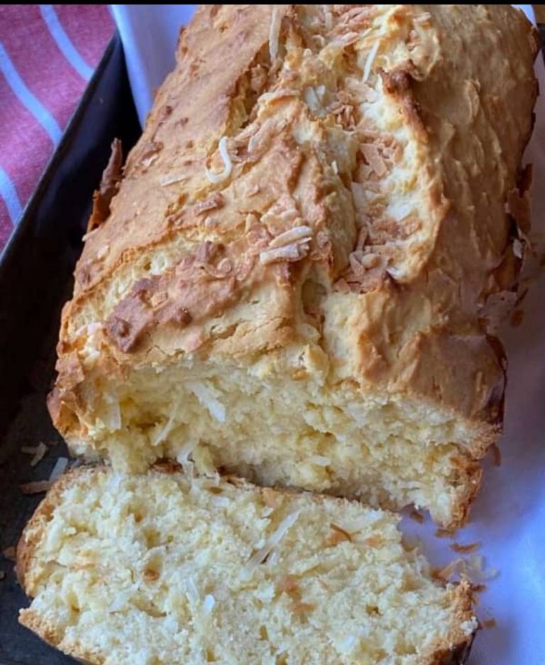 Coconut Cream Cheese Pound Cake