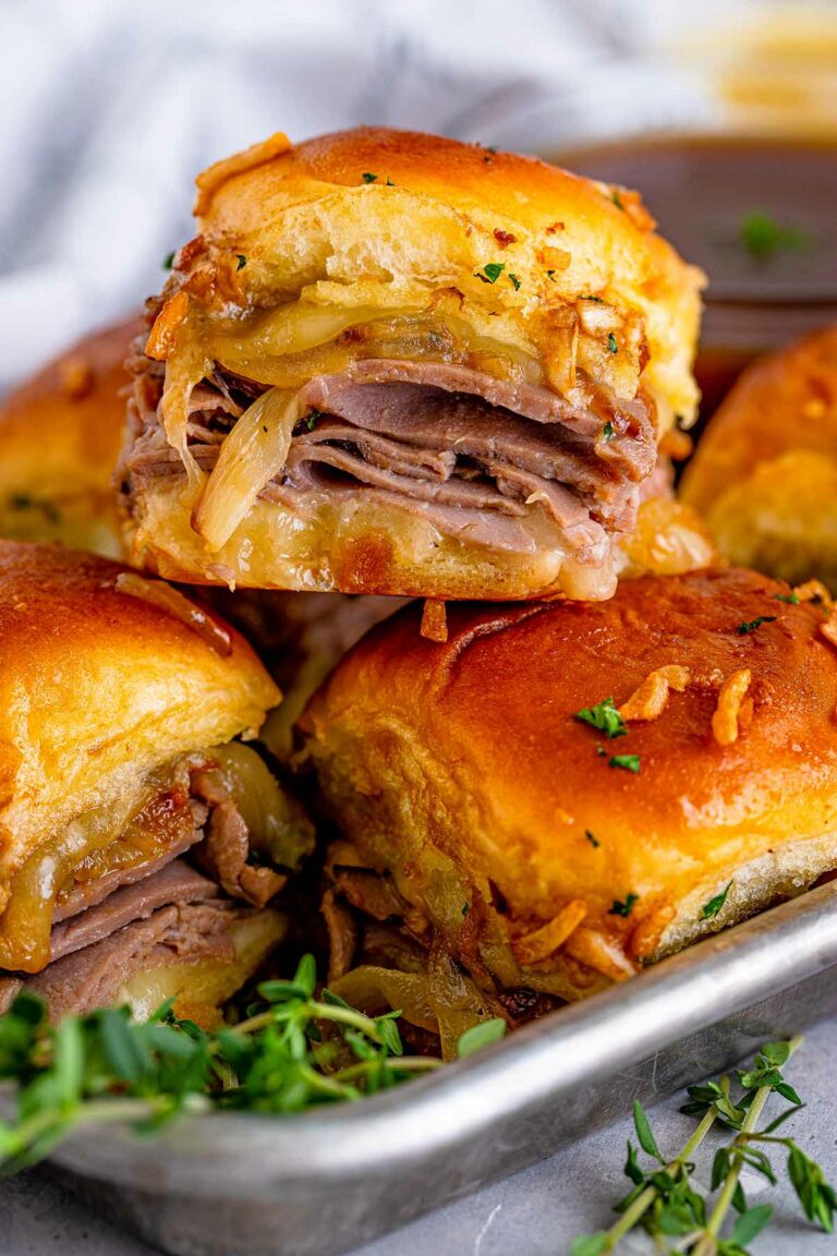 FRENCH DIP SLIDERS