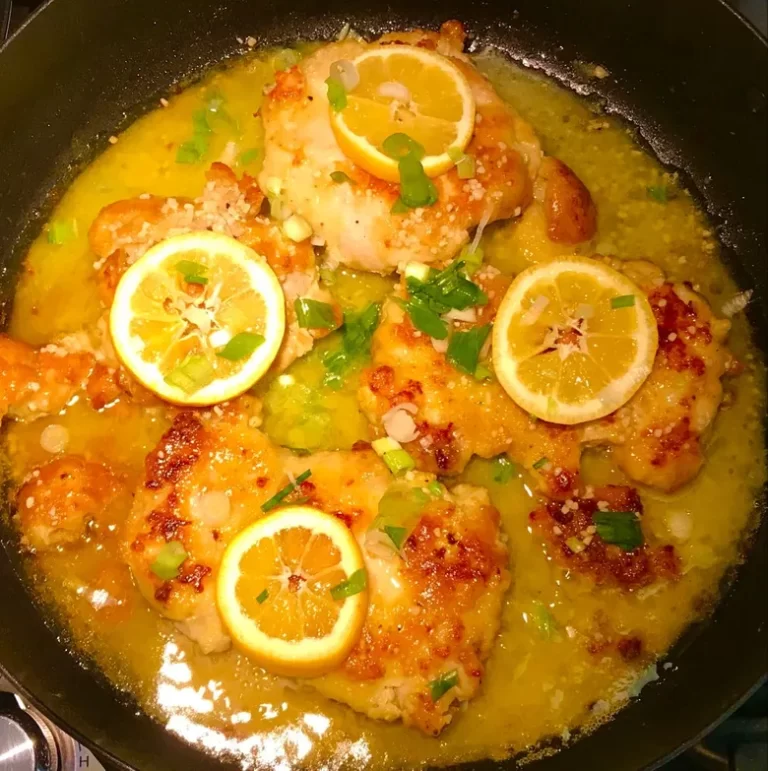 LEMON CHICKEN WITH BEST LEMON BUTTER SAUCE