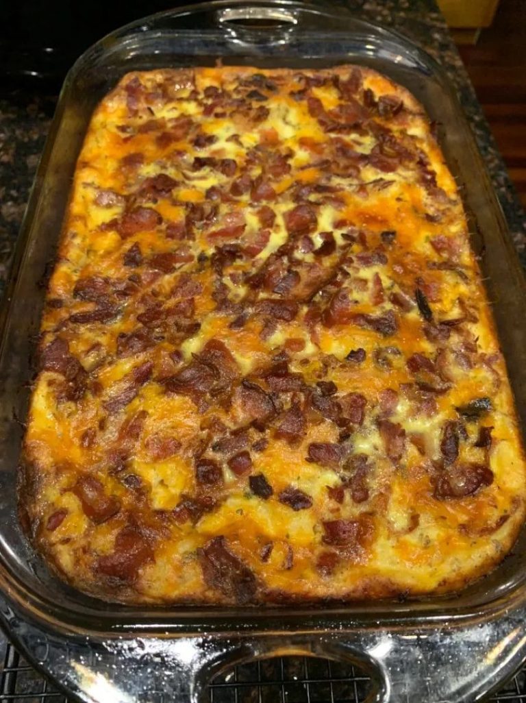 CRACKED OUT HASH BROWN BREAKFAST CASSEROLE