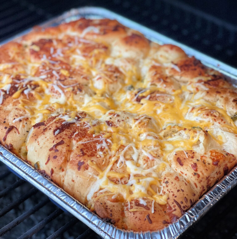 Smoked Cheesy Bread