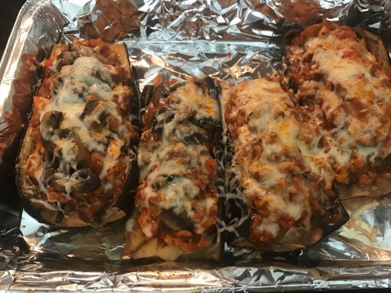 TURKEY STUFFED EGGPLANT