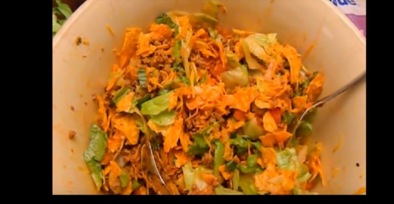 Take Doritos To The Next Level With This Delicious Taco Salad Recipe