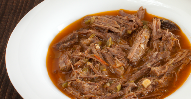 Slow Cooker Spicy Shredded Beef – Perfect For Tacos!