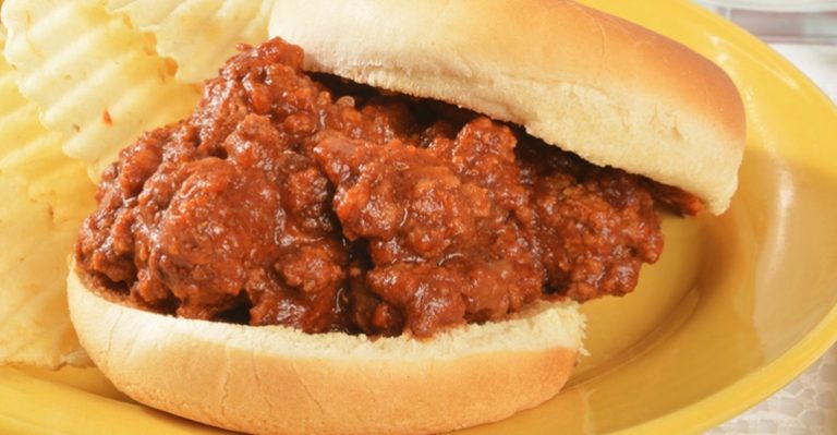 2-Ingredient Sloppy Joes In The Slow Cooker