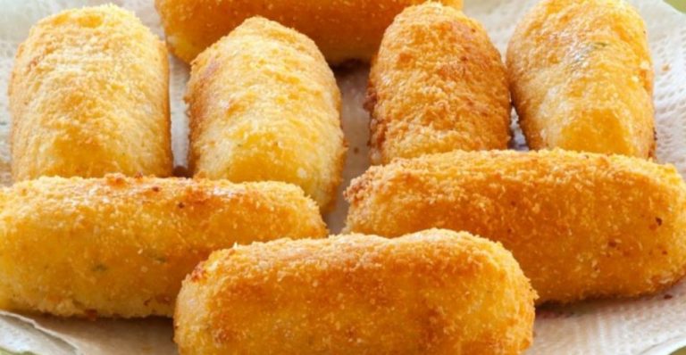 Easy Cheesy Potato Croquettes