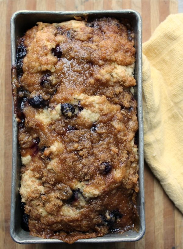 BLUEBERRY STREUSEL BREAD