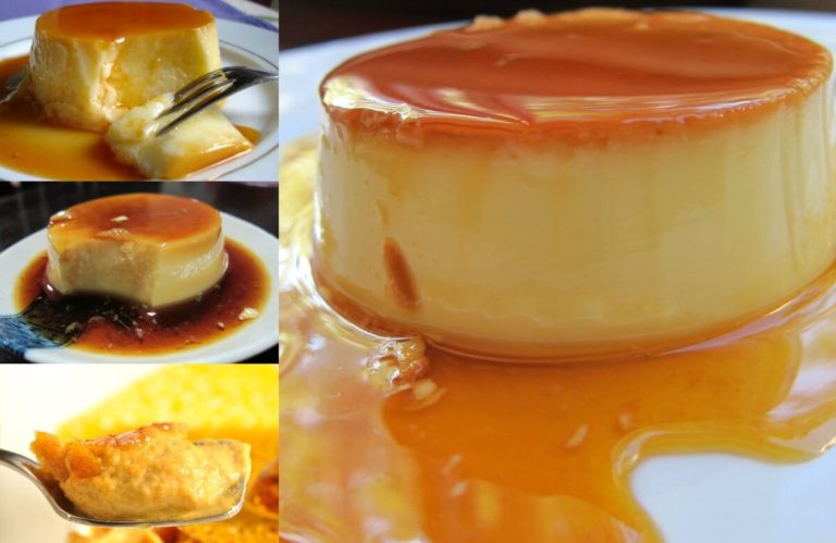 Caramel pudding cream