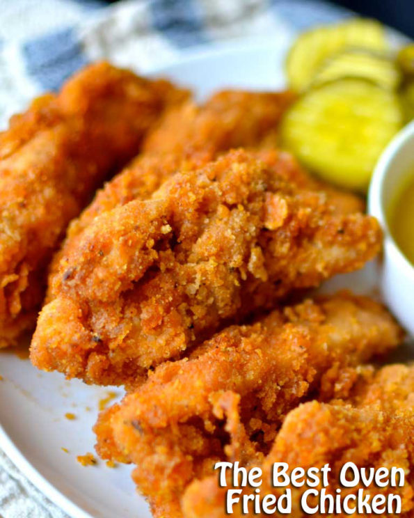 The Best Oven-Fried Chicken