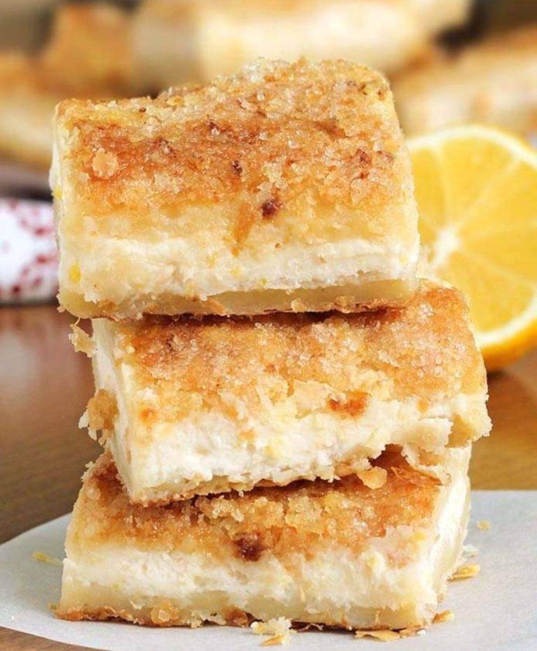 CREAM CHEESE LEMON BARS