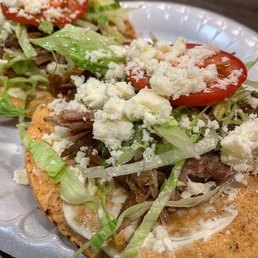 GROUND BEEF TOSTADAS