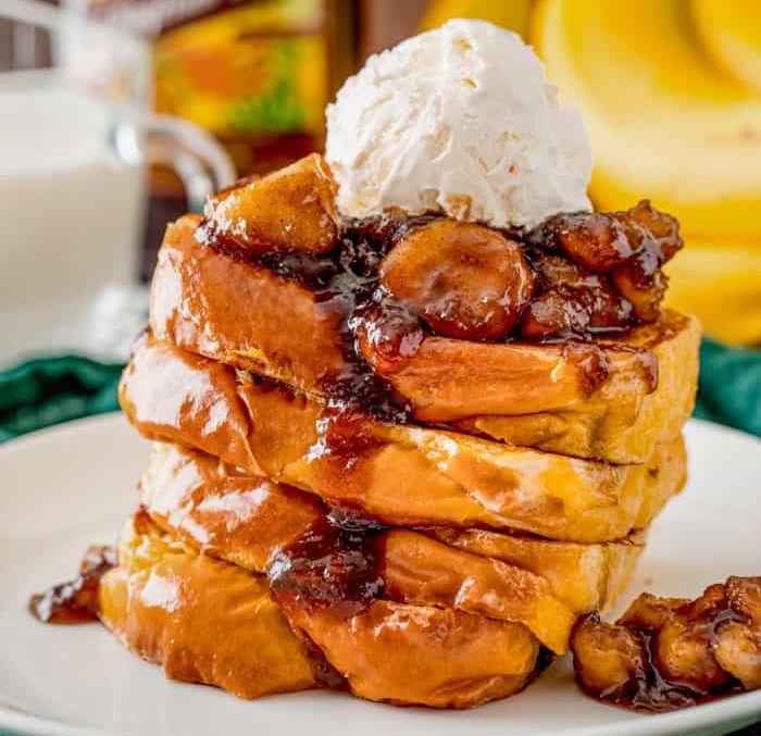 Bananas Foster French Toast