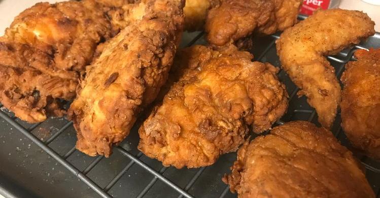 CRISPY SOUTHERN FRIED CHICKEN  Share