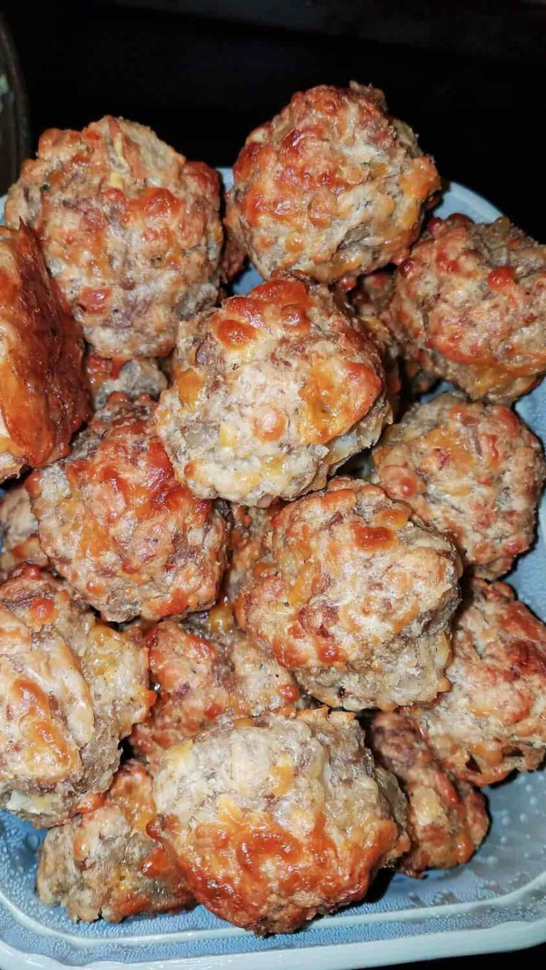 Firecracker Cheddar Bay Sausage Balls