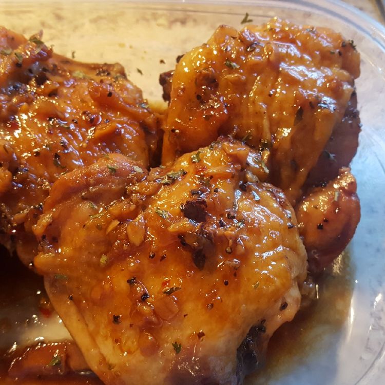 INSTANT POT CHICKEN RECIPES – HONEY GARLIC CHICKEN