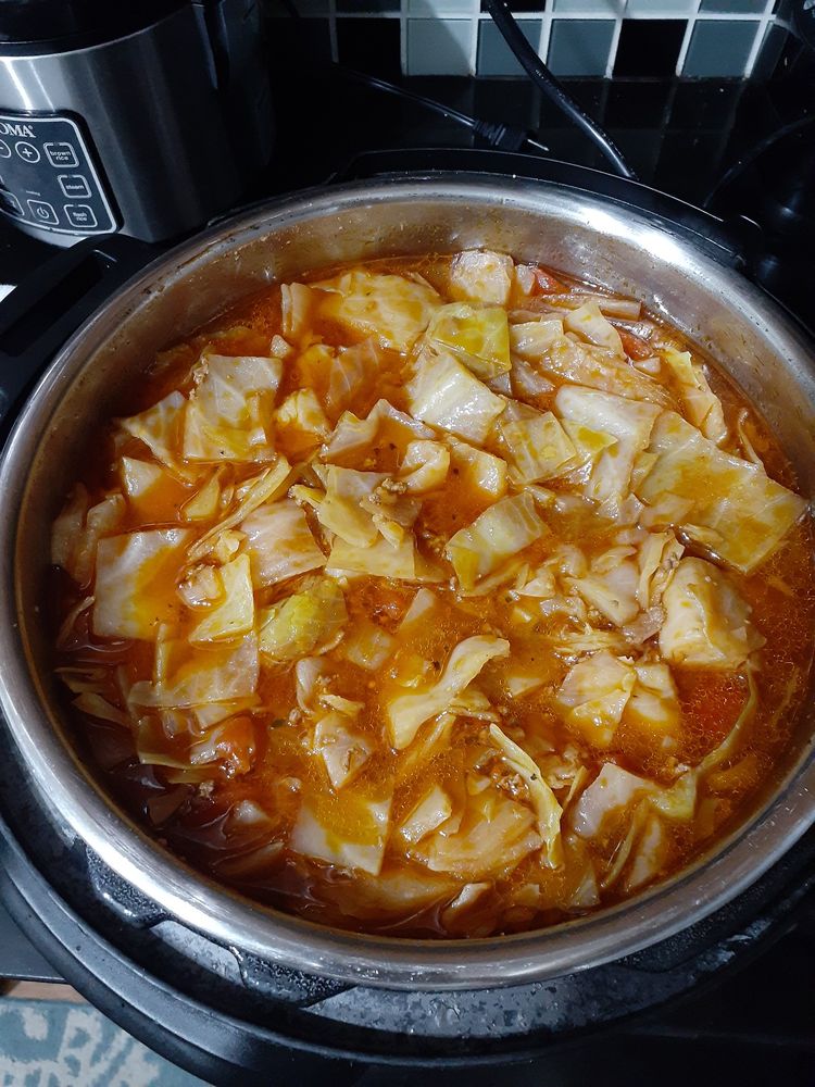 UNSTUFFED CABBAGE SOUP