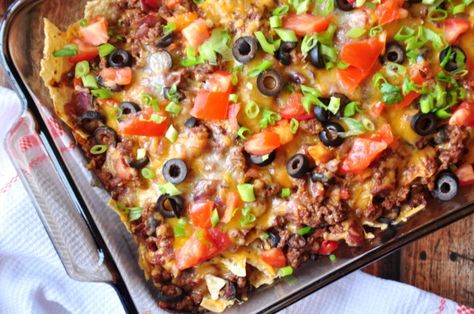 casserole de taco en marchant