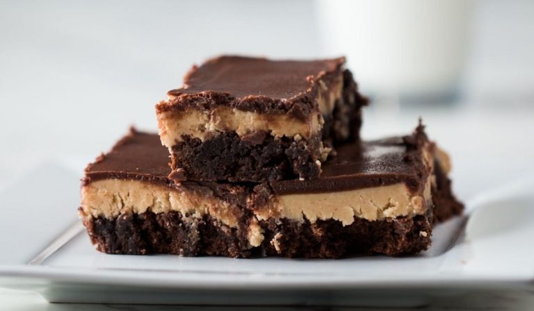 lazy buckeye brownies