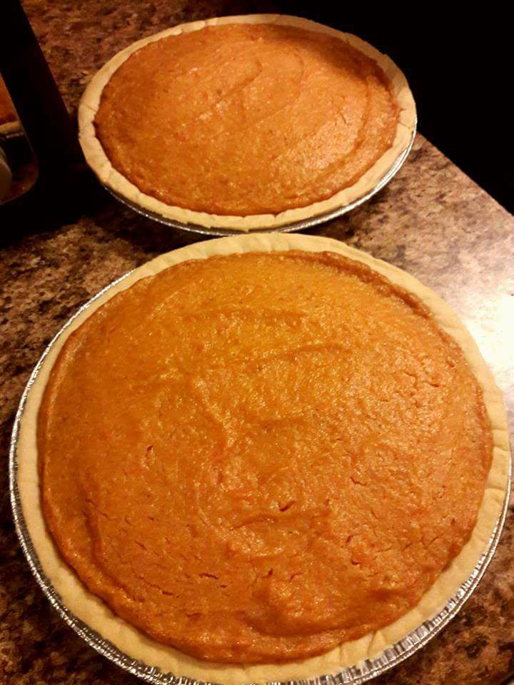 Sweet potato pies!