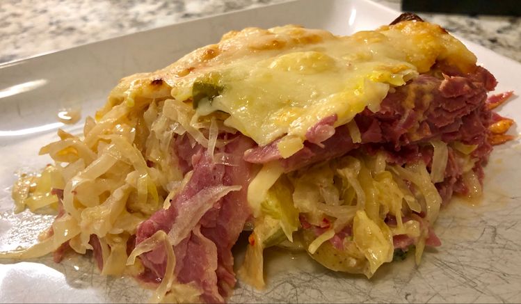 Oven-Baked Reuben Casserole