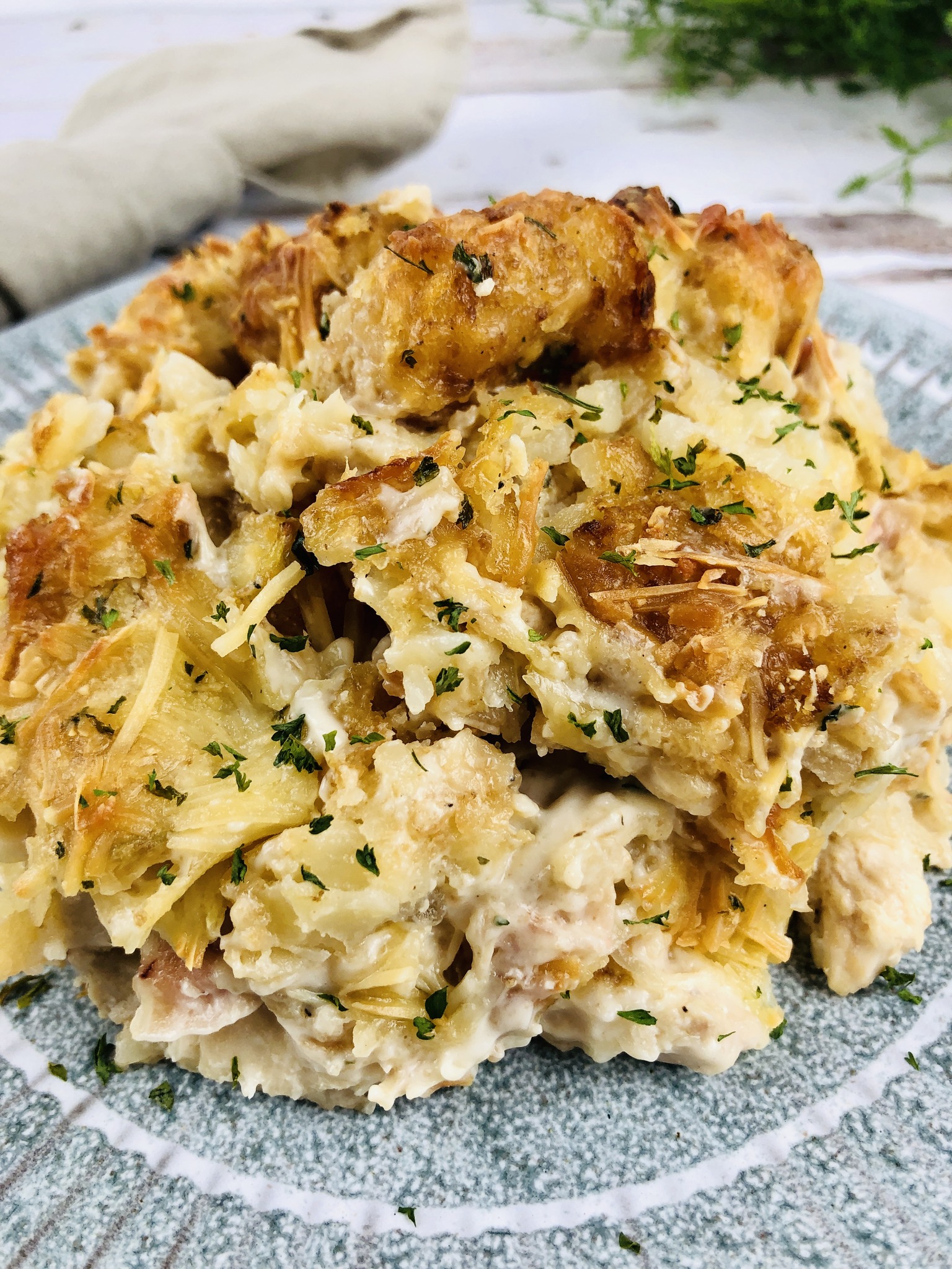 Cheesy Tater Tot Casserole