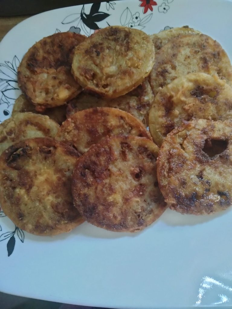 Fried green tomatoes