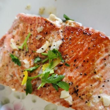 Baked Garlic-Butter Salmon - Homemade Recipes