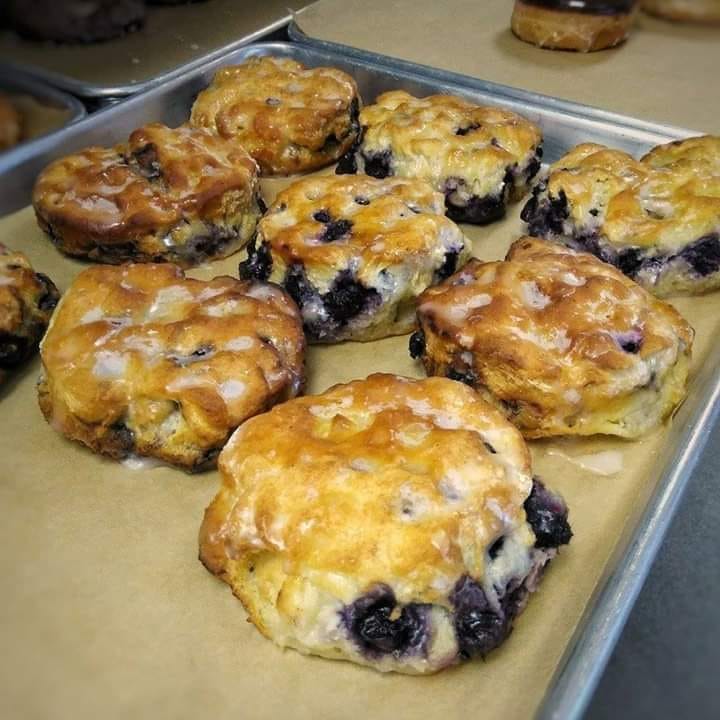 BLUEBERRY BISCUITS!