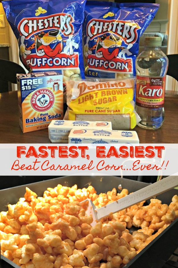 BEST CARAMEL CORN RECIPE…EVER!