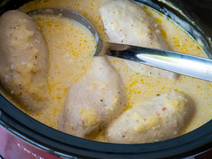 Slow Cooker Angel Chicken