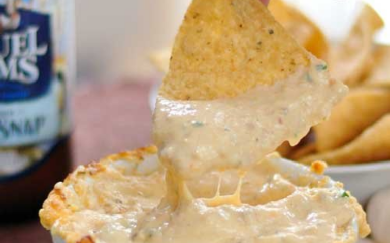 Warm Cheese & Beer Dip