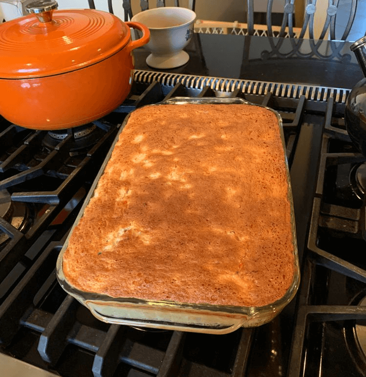 Heavenly Pineapple Angel Food Cake