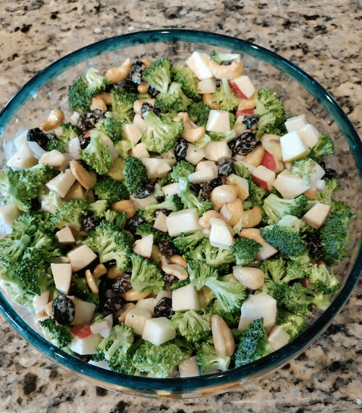 Easy Broccoli Apple Salad