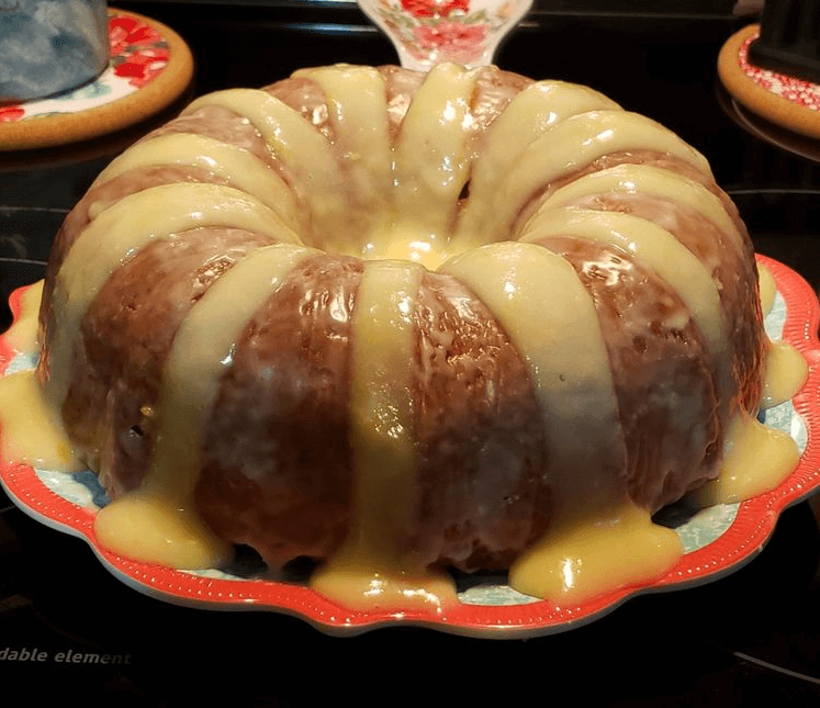 Lemon Cream Cheese Pound Cake From Scratch