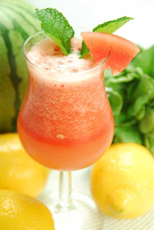 Watermelon and Lemon Slush