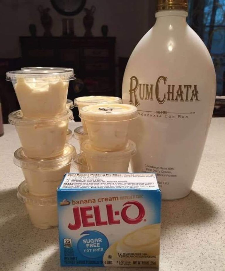 Rumchata Cheesecake Pudding Shots