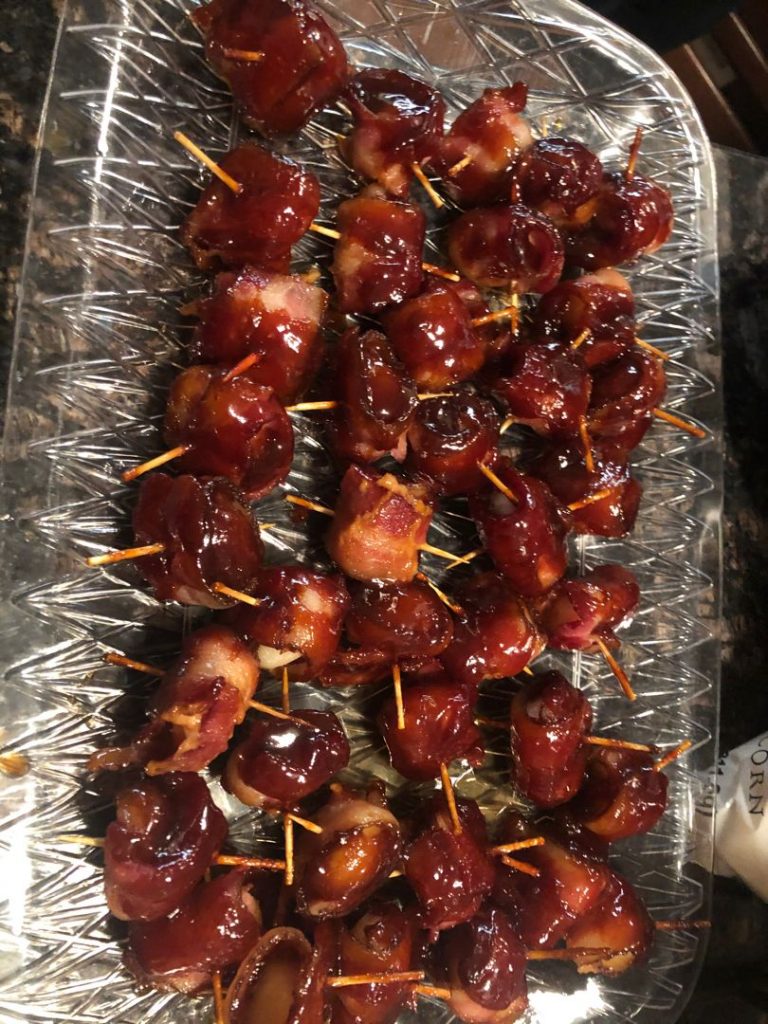 BACON WRAPPED WATER CHESTNUTS