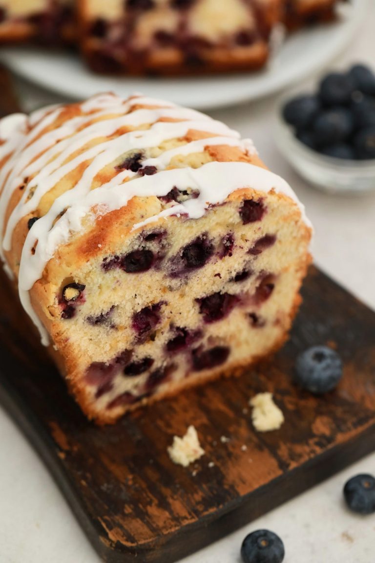 BLUEBERRY CREAM CHEESE LOAF