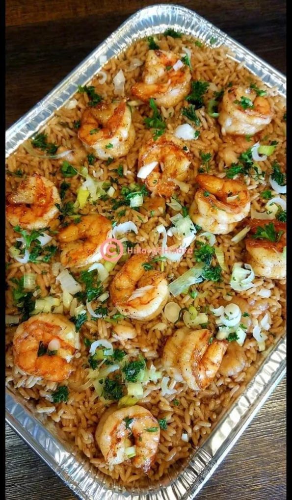 CAJUN SHRIMP FRIED RICE