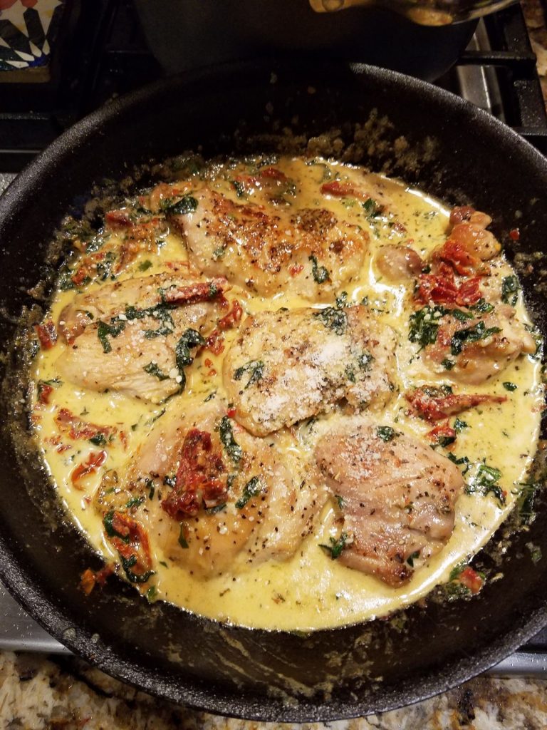 CREAMY TUSCAN CHICKEN